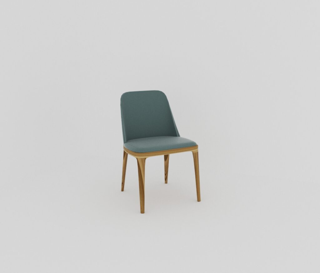 Krzesło Amelor model 3d